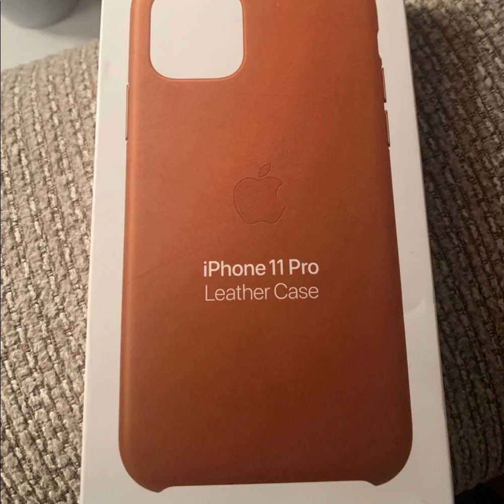 Authentic Apple iPhone 11 Pro Leather Case